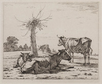 KG 07993
<br/>
Koeien bij een knotwilg
<br/>
<em>Troostwijk, Wouter Johannes van (1782-1810)</em>